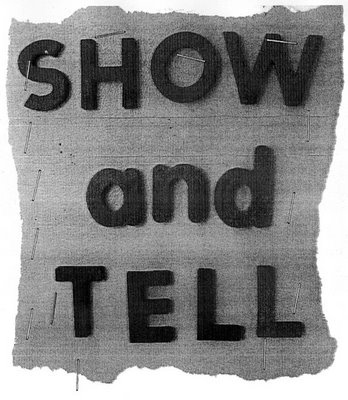 show and tell