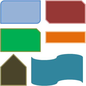 business card shapes business card shapes