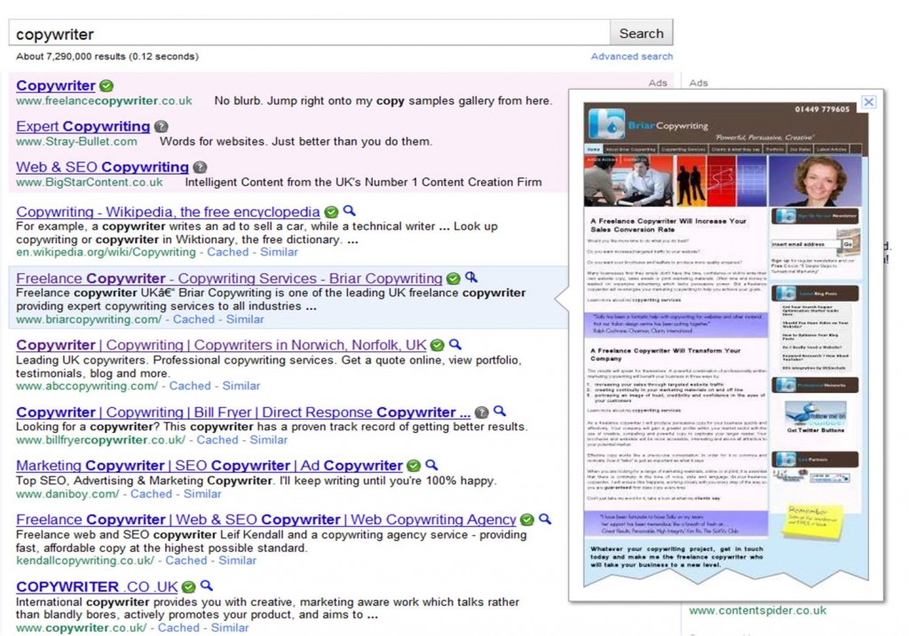 Google instant preview Google instant preview