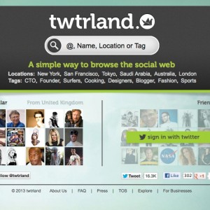 using twtrland to find twitter followers