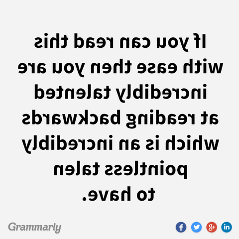 Proofreading fail